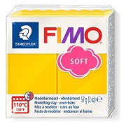 樹脂粘土 『FIMO SOFT (フィモソフト) 56g 8020-16 サンイエロー』 STAEDTLER Noris Club ステッドラー ノリスクラブ|樹脂粘土|粘土