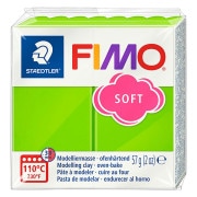 樹脂粘土 『FIMO SOFT (フィモソフト) 56g 8020-50 アップルグリーン』 STAEDTLER Noris Club ステッドラー ノリスクラブ|樹脂粘土|粘土