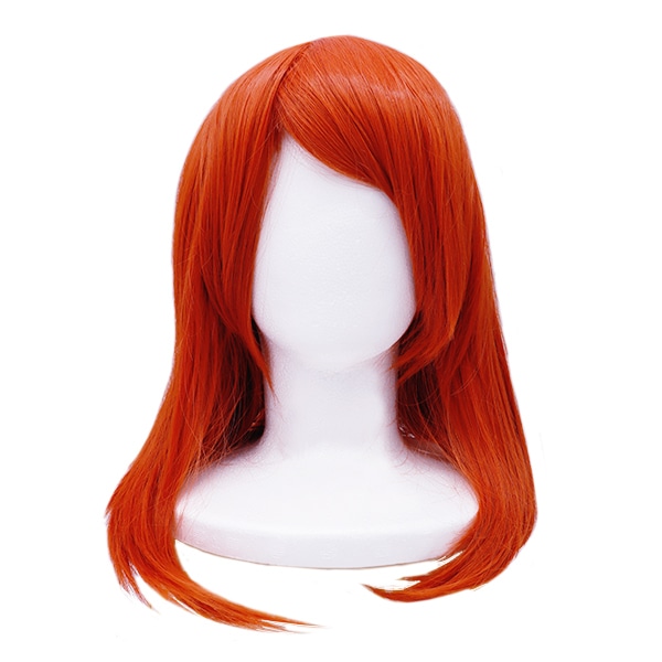 ウィッグ 『コスプレミディアムウィッグ マンダリンオレンジ