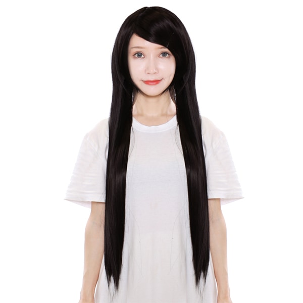 ウィッグ 『コスプレロングウィッグ ナチュラルブラック』 Fujitatsu