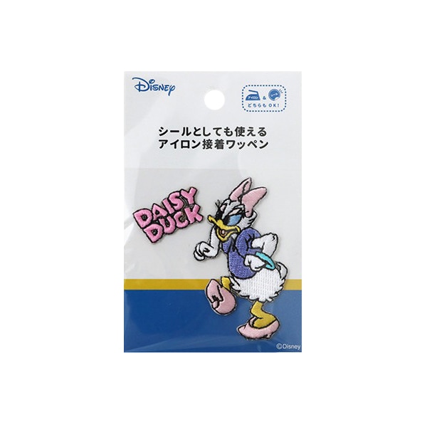 ワッペン 『ディズニーワッペン デイジーダック YD-W-6』 KOKKA コッカ