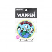 ワッペン 『スヌーピー サークルアース』|ワッペン|ソーイング