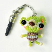 ビーズキット 『イヤホンジャックチャーム くま 3 (トーホー)』 TOHO BEADS トーホービーズ|キット|ビーズ