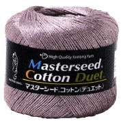 【メーカー春夏毛糸セール】 春夏毛糸 『Masterseed Cotton Duet (マスターシードコットンデュエット) 402番色』 DIAMOND ダイヤモンド|毛糸_