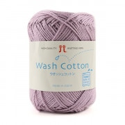 春夏毛糸 『Wash COTTON (ウオッシュコットン) 18番色』 Hamanaka ハマナカ|毛糸_