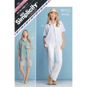 実物大型紙 『裾切り替え半袖シャツ 746』 SUN・PLANNING サン・プランニング|型紙・パターン