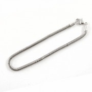 スワロフスキー 『#80000 BeCharmed Bracelet ビーチャームドビーズ用ブレスレット 190mm 1ヶ』 |スワロフスキー|ビーズ