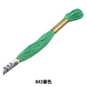 刺しゅう糸 『COSMO 25番刺繍糸 843番色』 LECIEN ルシアン cosmo コスモ|刺繍(刺しゅう)|手芸