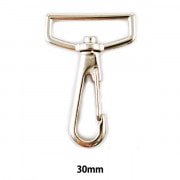 手芸金具 『ナスカン30mm ニッケル SUN13-55』 SUNCOCCOH サンコッコー KIYOHARA 清原|金具・留め具|ソーイング