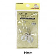 ボタン 『マグネット小 ニッケル SUN14-84』 SUNCOCCOH サンコッコー KIYOHARA 清原|金具・留め具|ソーイング