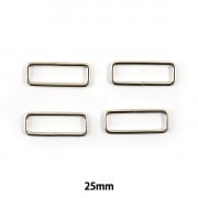 手芸金具 『カクカン 25mm ニッケル SUN13-117』 SUNCOCCOH サンコッコー KIYOHARA 清原|金具・留め具|ソーイング