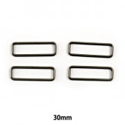 手芸金具 『カクカン 30mm 黒ニッケル SUN13-122』 SUNCOCCOH サンコッコー KIYOHARA 清原|金具・留め具|ソーイング