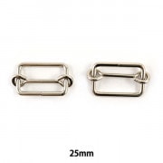 手芸金具 『移動カン25mm ニッケル SUN13-133』 SUNCOCCOH サンコッコー KIYOHARA 清原|金具・留め具|ソーイング