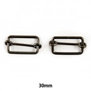 手芸金具 『移動カン30mm 黒ニッケル SUN13-138』 SUNCOCCOH サンコッコー KIYOHARA 清原|金具・留め具|ソーイング