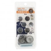 ボタン 『バネホック 黒ニッケル SUN18-32』 SUNCOCCOH サンコッコー KIYOHARA 清原|スナップ|ソーイング