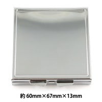 ビーズ用品 『ピルケース 四角 シルバー PIRU-D』|金具・留め具|ビーズ