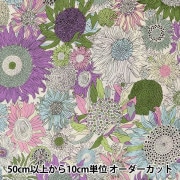数量5から】 生地 『LIBERTY リバティプリント タナローン