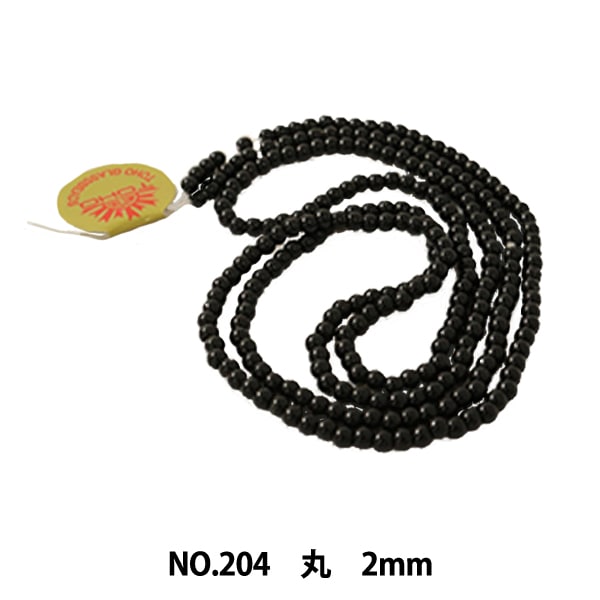 ビーズ 『パールビーズ NO.204 2mm』 TOHO BEADS トーホービーズ
