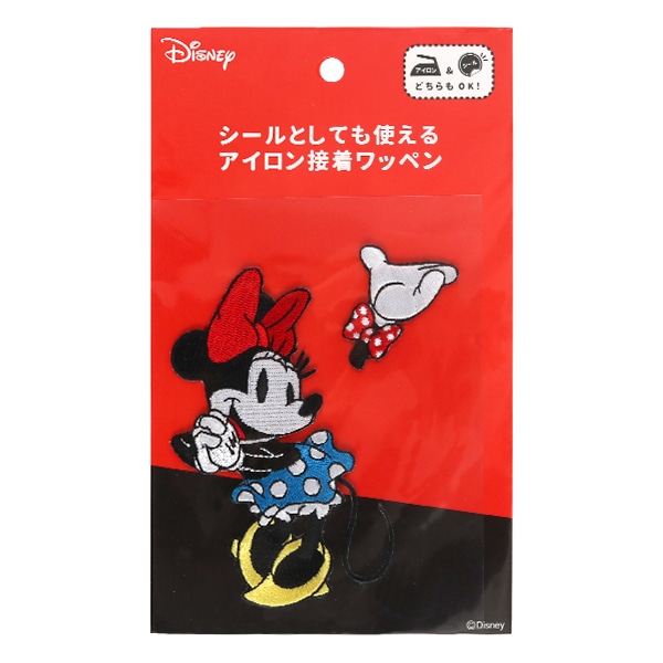 ワッペン アイロン接着 ワッペン大 ディズニー ミニーマウス Ym W Kokka コッカ ユザワヤ限定商品 ソーイング ワッペン キャラクター ディズニー ホビー材料の通販 ユザワヤ公式ネットショップ