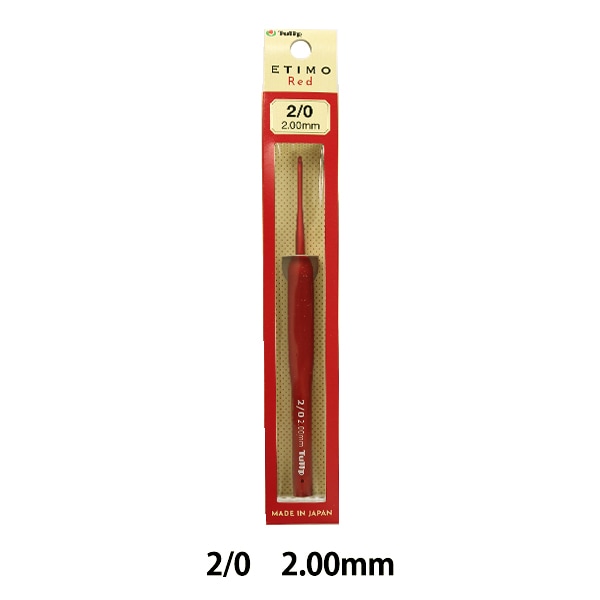 �Ԥ߿� ��ETIMO Red (���ƥ����å�) ���å���󥰥�å��դ������� 2/0�� TED-020�� Tulip ���塼��å�