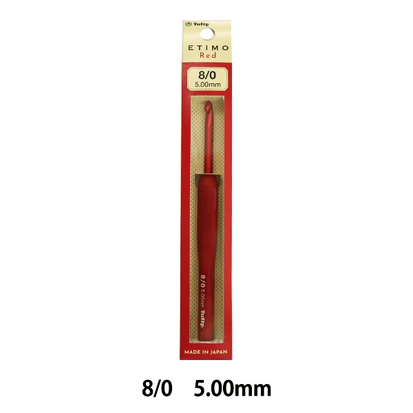 �Ԥ߿� ��ETIMO Red (���ƥ����å�) ���å���󥰥�å��դ������� 8/0�� TED-080�� Tulip ���塼��å�
