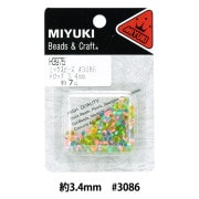 ビーズ 『ミックスビーズ ドロップ #3086 H3975』 MIYUKI ミユキ|ガラスビーズ|ビーズ