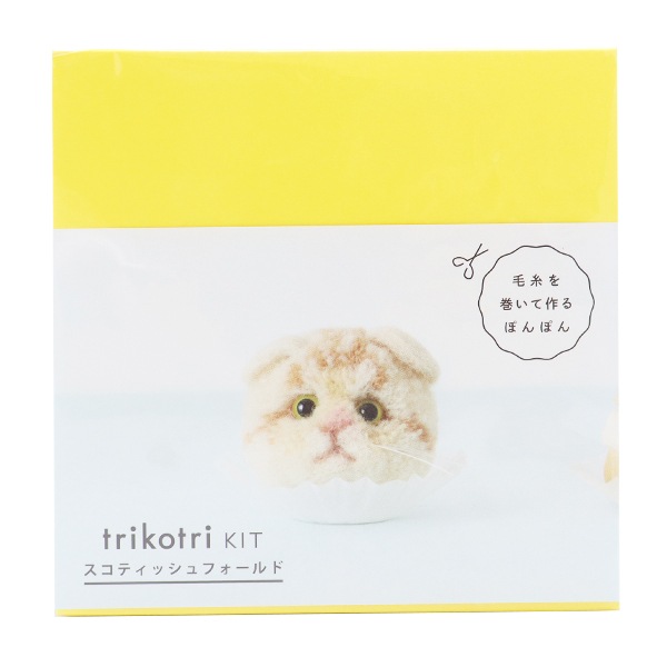 ぽんぽんキット 『trikotri KIT スコティッシュフォールド』 DARUMA
