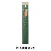 【極美品】2025年購入 クローバー10 CLOVER10 ほぼ未使用付属品完備 棒針 『匠 4本針 短 14号 54-464』 Clover クロバー 毛糸_,編物用具