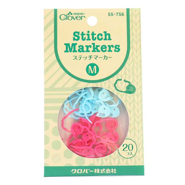 編み物用品 『ステッチマーカー M 55756』 Clover クロバー 毛糸_,編物