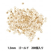 手芸金具 『つぶし玉 1.5mm アンティークゴールド 20個入り