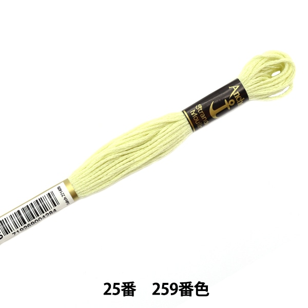 刺しゅう糸 『Anchor(アンカー) 25番刺繍糸 259番色』 手芸,刺繍