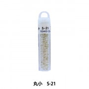 グラスビーズ 『クィーンビーズ 丸小 S-2121』 TOHO BEADS