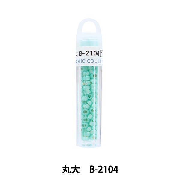 グラスビーズ 『クィーンビーズ 丸大 B-2104』 TOHO BEADS トーホー
