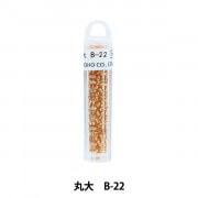 グラスビーズ 『クィーンビーズ 丸大 B-22F』 TOHO BEADS トーホー