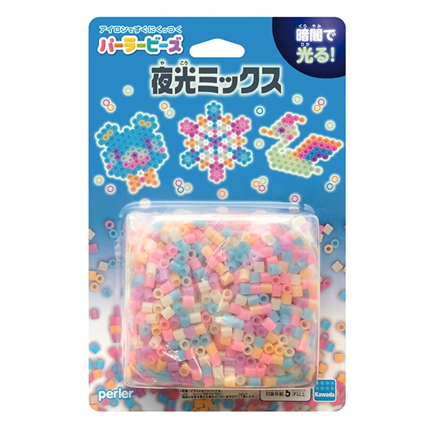 ビーズ 『パーラービーズ 夜光ミックス 18140』 Kawada カワダ ビーズ