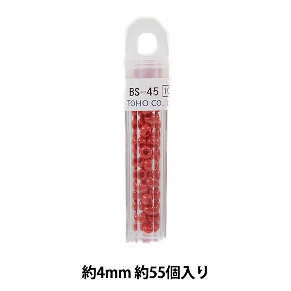グラスビーズ 『クィーンビーズ 特大 BS-45』 TOHO BEADS トーホー