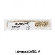 ビーズ 『デリカビーズ 11/0 DB1832 3g デュラコート 外銀着色