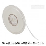 数量5から】 リボン 『ポリエステル両面サテンリボン #3030 幅約4mm 46