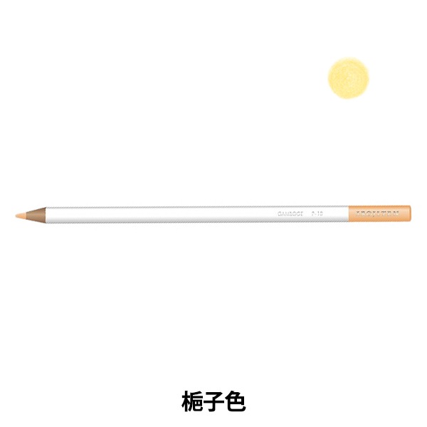 鉛筆 『色辞典 単色 P13 梔子色 CI-RP13』 Tombow トンボ鉛筆 画材