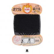 手縫い糸 『オリヅル 絹穴糸 16号(#8) 20m カード巻き 178番色