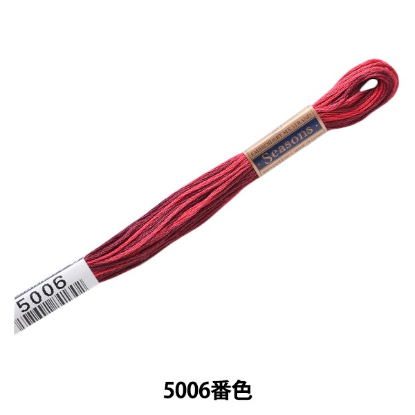 刺しゅう糸 『Seasons(シーズンズ) 25番糸 5006番色』 LECIEN ルシアン