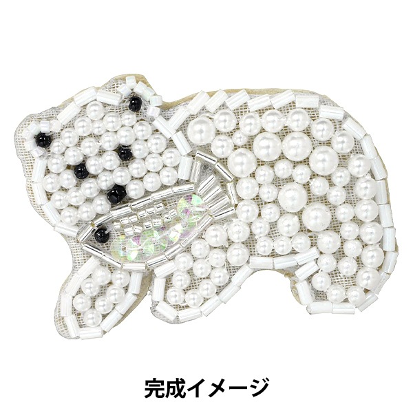 Chicchi 森で暮らす動物たちの12か月 刺繍キット「白鳥さんの