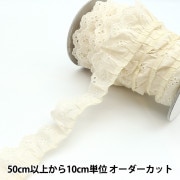 生地 『綿オールオーバーレース マスク向け カットクロス 約65×50cm