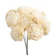 ドライフラワー 『ケーンカール 白 5076-0-011』 フラワー,ドライ