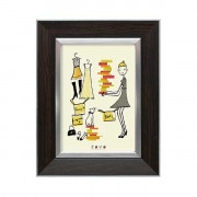 額 『フォトフレーム クラシック ブルー L判 105463』 画材・文具,額