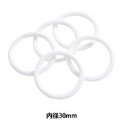手芸パーツ 『手芸用プラスチックリング 内径40mm H204-629-48