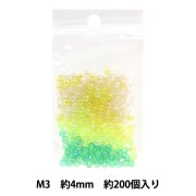ビーズ 『DX丸ビーズ M3 約4mm 約200個入り ASH-DX4M-M3』|パックビーズ|ビーズ