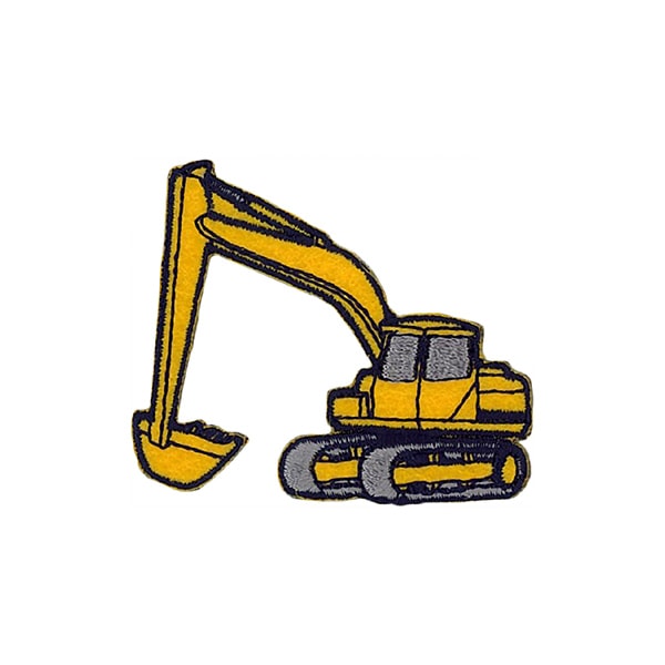 ワッペン 『ワッペン ショベルカー MOW717』 KIYOHARA 清原 雑貨