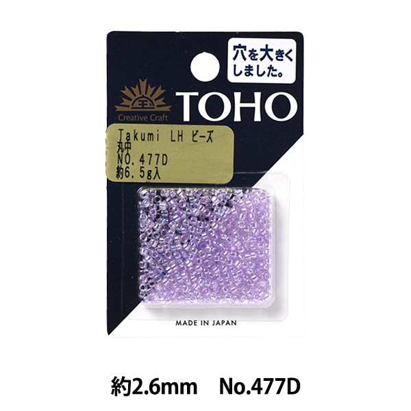 �ӡ��� �إ����ߥӡ��� ���� 477D�� TOHO BEADS �ȡ��ۡ��ӡ���