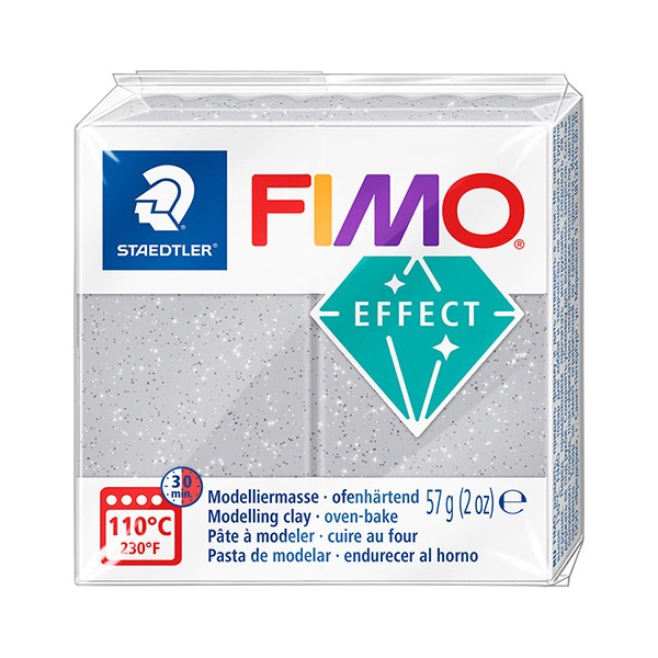 樹脂粘土 『FIMO EFFECT (フィモエフェクト) グリッターシルバー